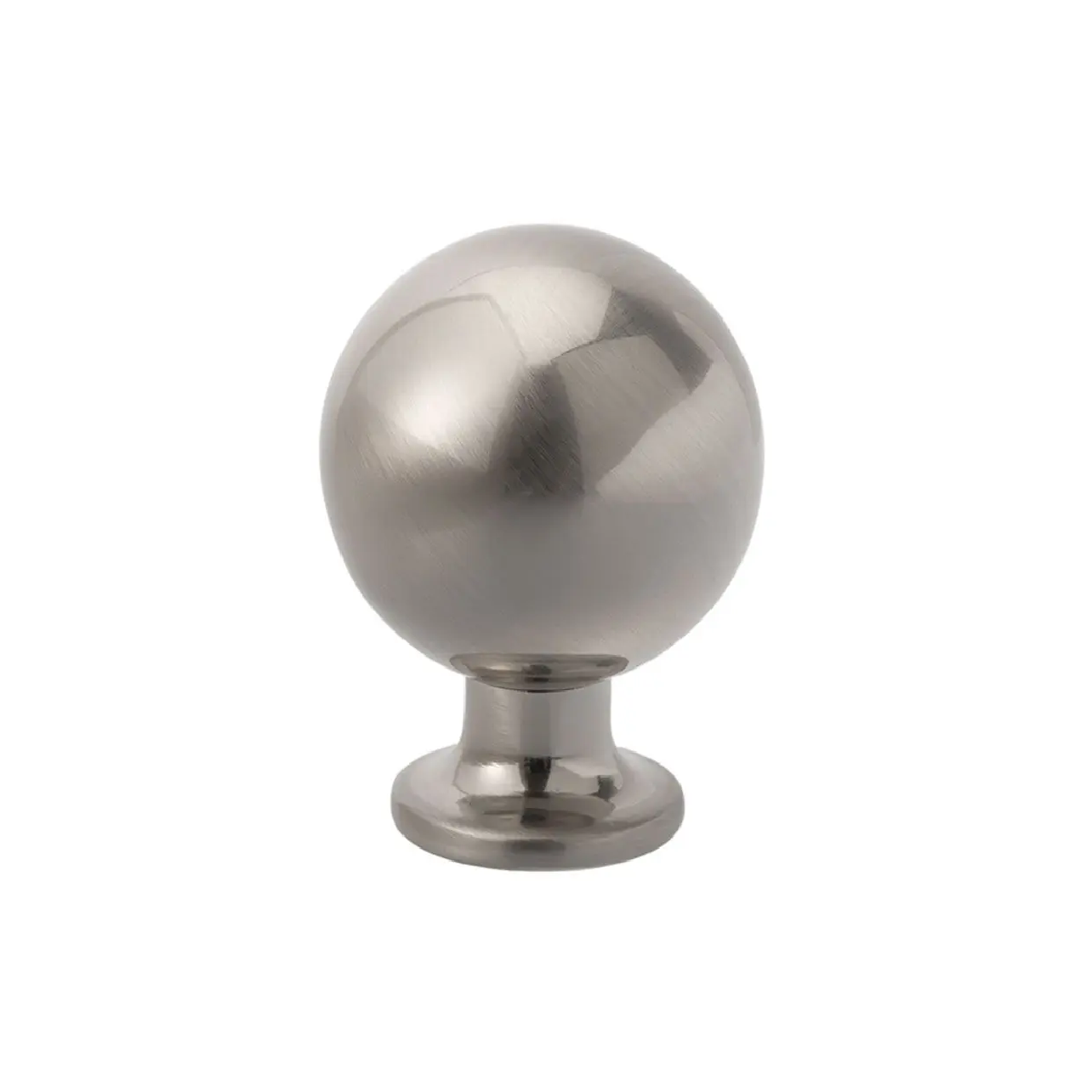 HardwareCity 25MM X 4MM Cabinet Knob MILES Stainless Steel ROUND